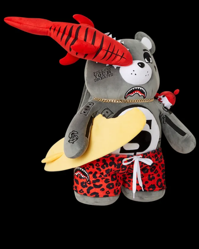 SHARK FRIENDS MONEYBEAR TEDDYBEAR BACKPACK