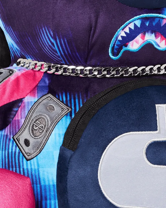 SHARKCLUB ELECTRONICA MONEYBEAR TEDDYBEAR BACKPACK