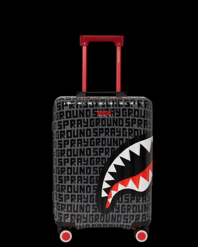 SHARKFINITY STEALTH PILOT SHARKNAUTICS HARDSHELL CARRY-ON LUGGAGE