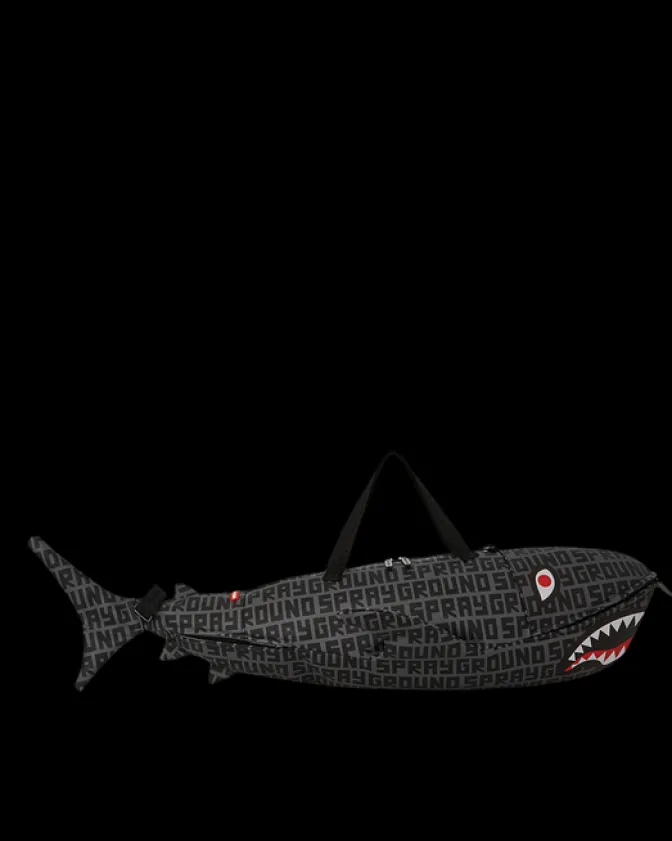 SHARKFINITY STEALTH PILOT SHARK SHAPE DUFFLE