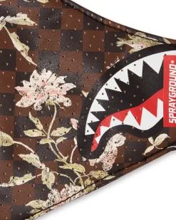 SHARKFLOWER VEGAN LEATHER FACE MASK