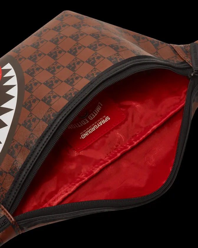 SHARKS AND SKULLS SAVVY CROSSBODY
