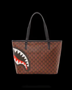 SHARKS AND SKULLS TOTE