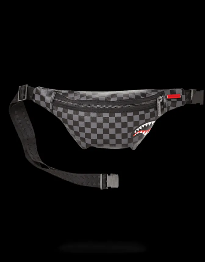 SHARKS IN PARIS (BLACK CHECKERED EDITION) CROSSBODY