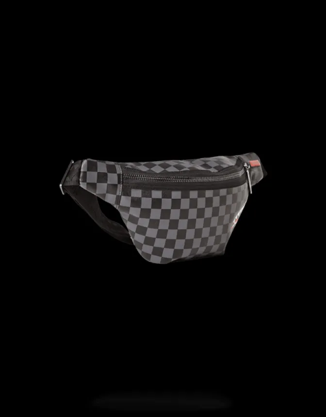 SHARKS IN PARIS (BLACK CHECKERED EDITION) CROSSBODY