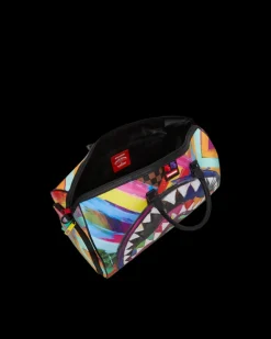 SHARKS IN PARIS CITY STREAKS DUFFLE