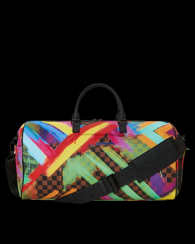 SHARKS IN PARIS CITY STREAKS DUFFLE
