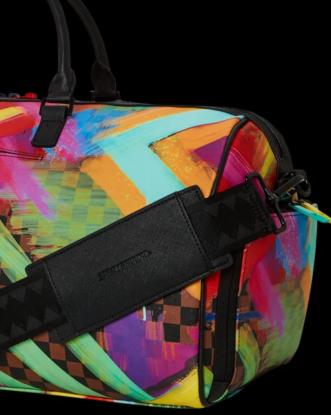 SHARKS IN PARIS CITY STREAKS DUFFLE