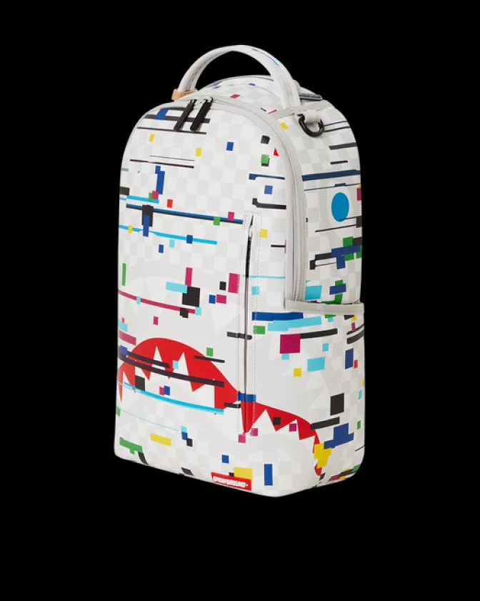 SHARKS IN PARIS GLITCH RIDER BACKPACK (DLXV)