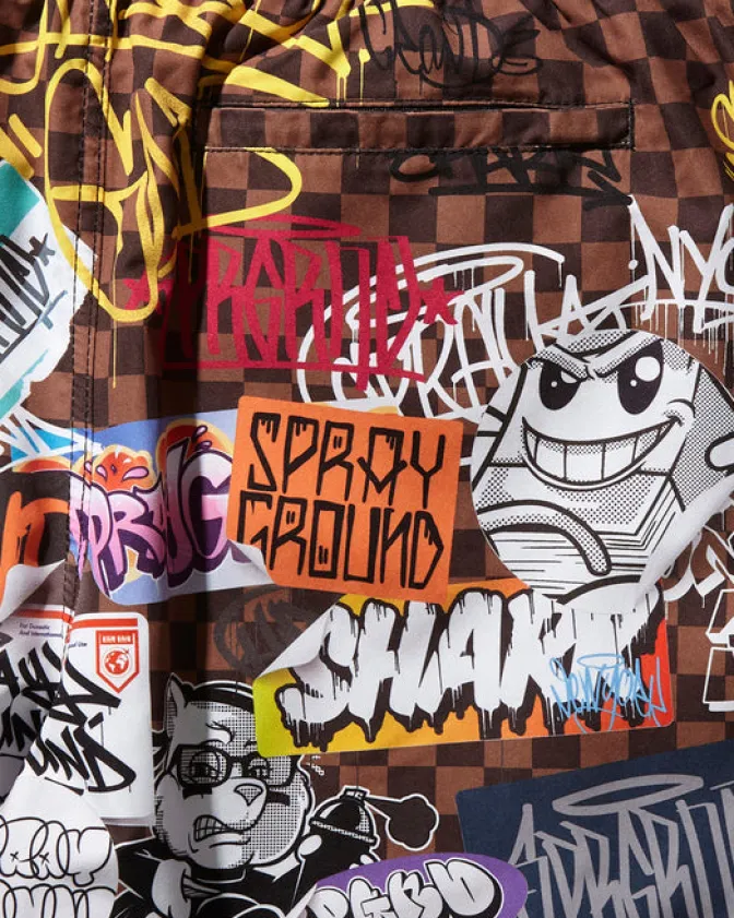 SHARKS IN PARIS JETSKI SWIM TRUNKS
