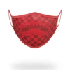 SHARKS IN PARIS (RED) FORM-FITTING MASK