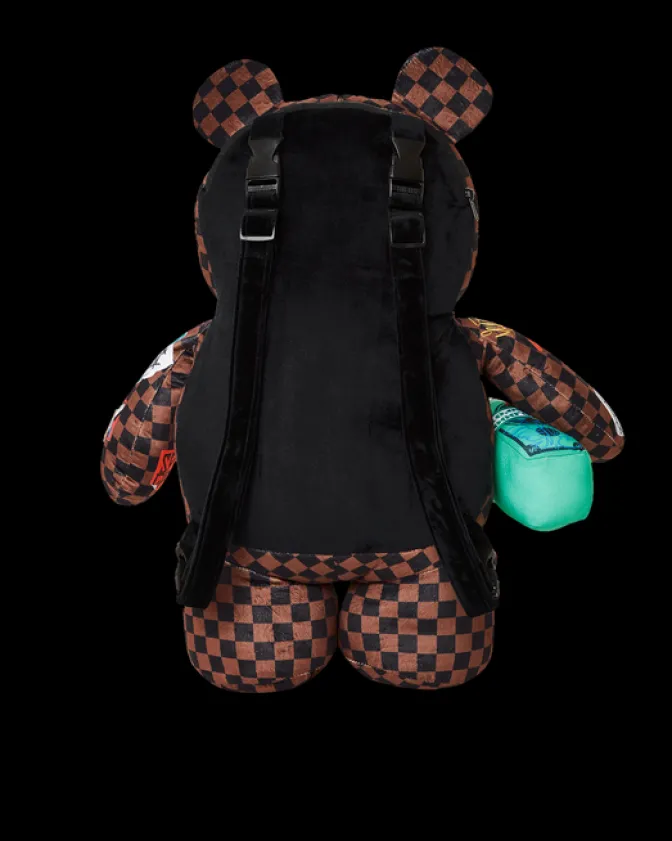 SHARKS IN PARIS THE RIZZ MONEYBEAR TEDDYBEAR BACKPACK