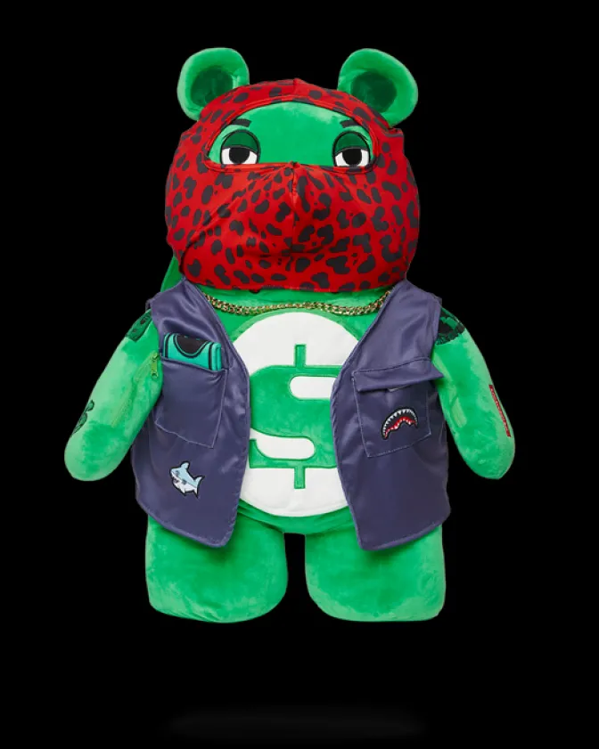 SKI MASK THE BEAR - MONEYBEAR TEDDYBEAR BACKPACK