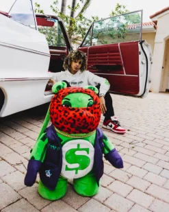 SKI MASK THE BEAR - MONEYBEAR TEDDYBEAR BACKPACK