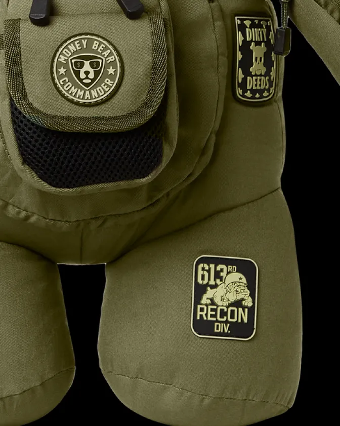 SPECIAL OPS FULL THROTTLE MONEYBEAR TEDDYBEAR BACKPACK