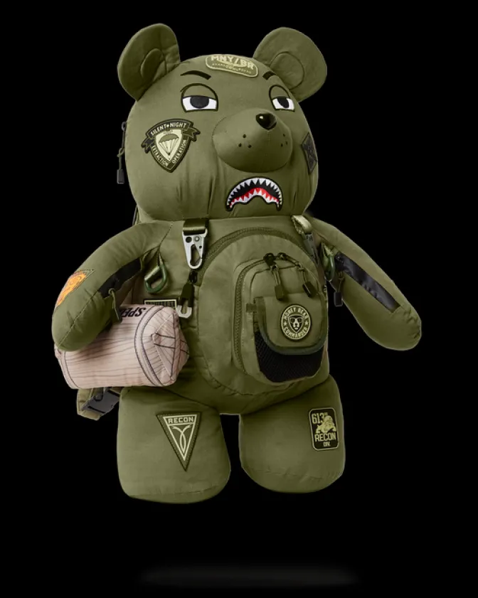 SPECIAL OPS FULL THROTTLE MONEYBEAR TEDDYBEAR BACKPACK
