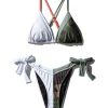SPLIT BITE CAMO BIKINI