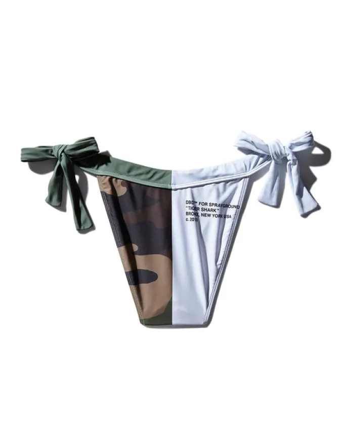SPLIT BITE CAMO BIKINI