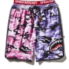 SPLIT CAMO CORTO SWIM TRUNKS