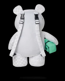 SPLIT THE CHECK (PEARL) MONEYBEAR TEDDYBEAR BACKPACK