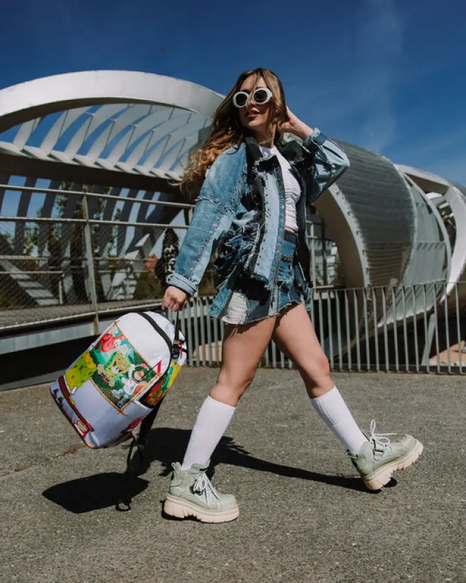SPONGEBOB ART CRITIC BACKPACK