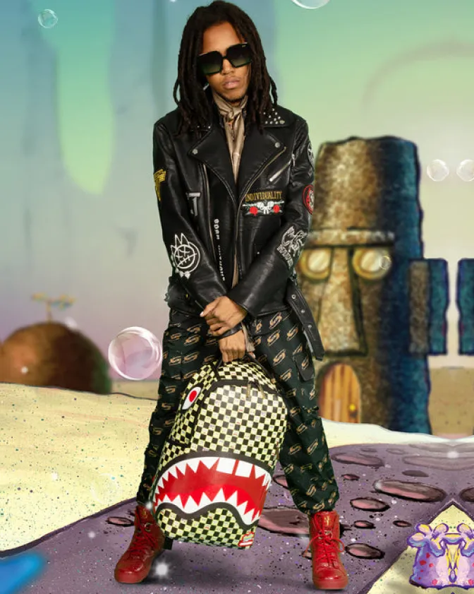 SPONGEBOB CHECKERED BACKPACK (DLXR)