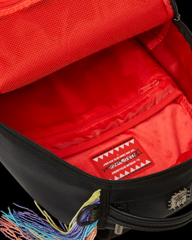 STAR RACER A.I.7 SANDFLOWER COLLAB BEADED BACKPACK