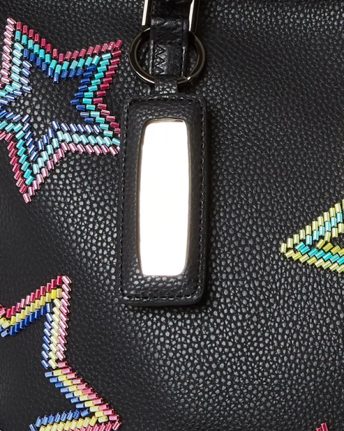 STAR RACER A.I.7 SANDFLOWER COLLAB BEADED TOTE