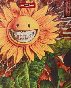SUNFLOWER GRIN RON ENGLISH COLLAB TOTE