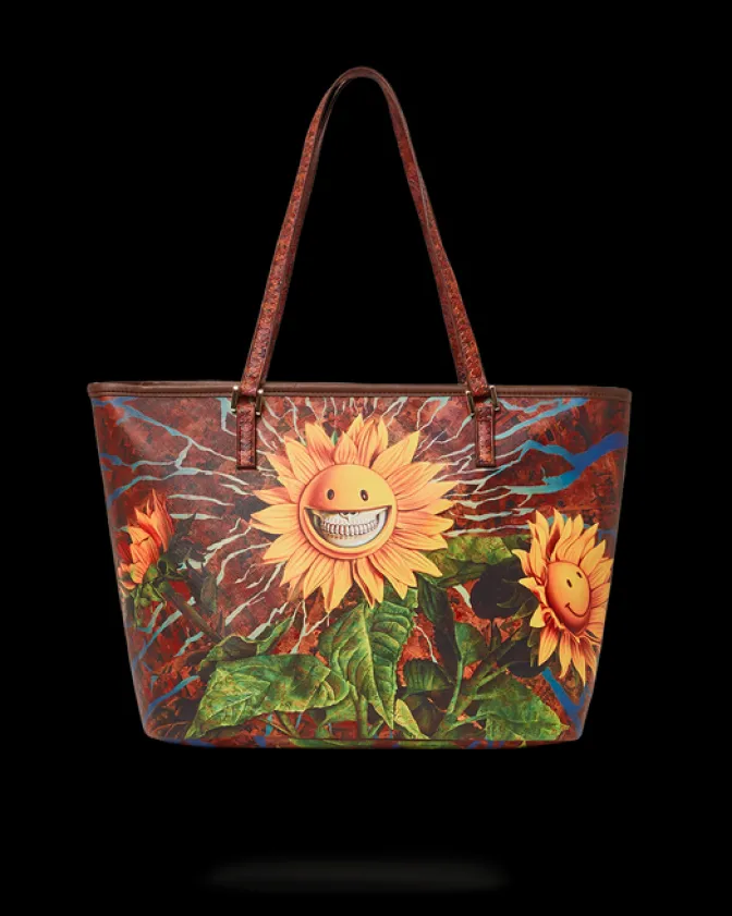 SUNFLOWER GRIN RON ENGLISH COLLAB TOTE