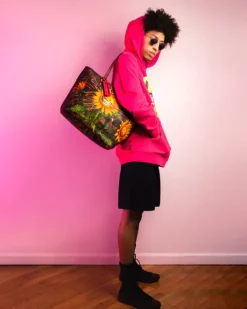 SUNFLOWER GRIN RON ENGLISH COLLAB TOTE