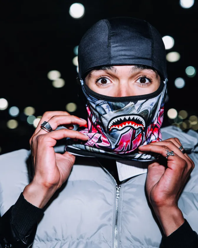 $TASHED SKI MASK