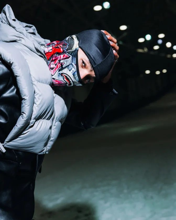 $TASHED SKI MASK