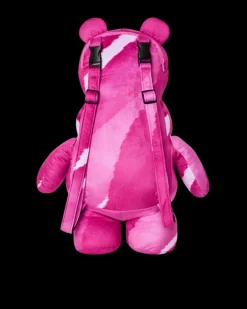 THE 3 HEADED BEAR PLUSH TEDDYBEAR BACKPACK