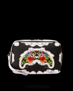 THE FLORAL CUT TOILETRY BAG