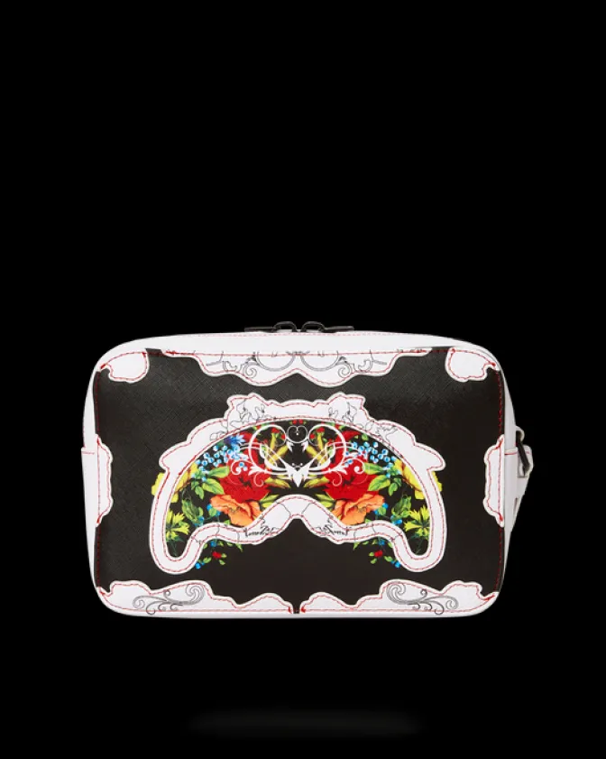 THE FLORAL CUT TOILETRY BAG