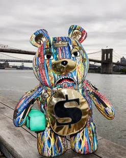 THE GOLDEN AGE MONEYBEAR TEDDYBEAR BACKPACK