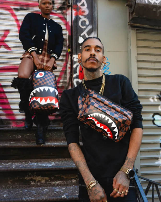 THE HANGOVER SHARK CARGO CROSSBODY