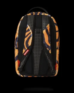 TIGER COZY VELOUR FUR BACKPACK