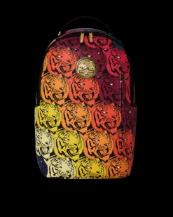 TIGER ROAR GOLD PLATED BACKPACK