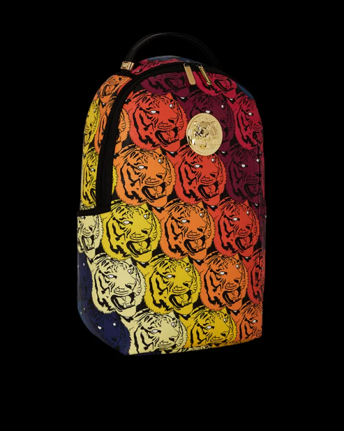 TIGER ROAR GOLD PLATED BACKPACK