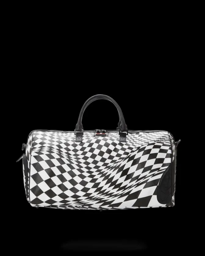 TRIPPY CHECK DUFFLE