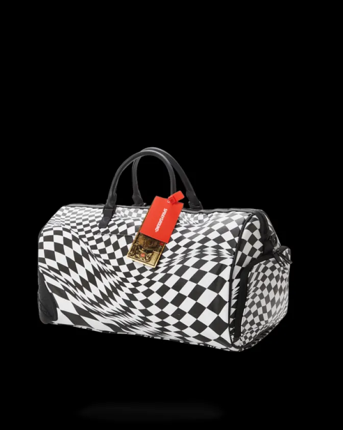TRIPPY CHECK DUFFLE