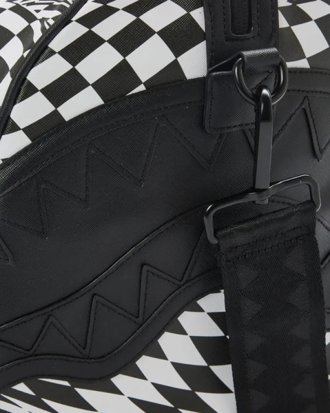 TRIPPY CHECK DUFFLE