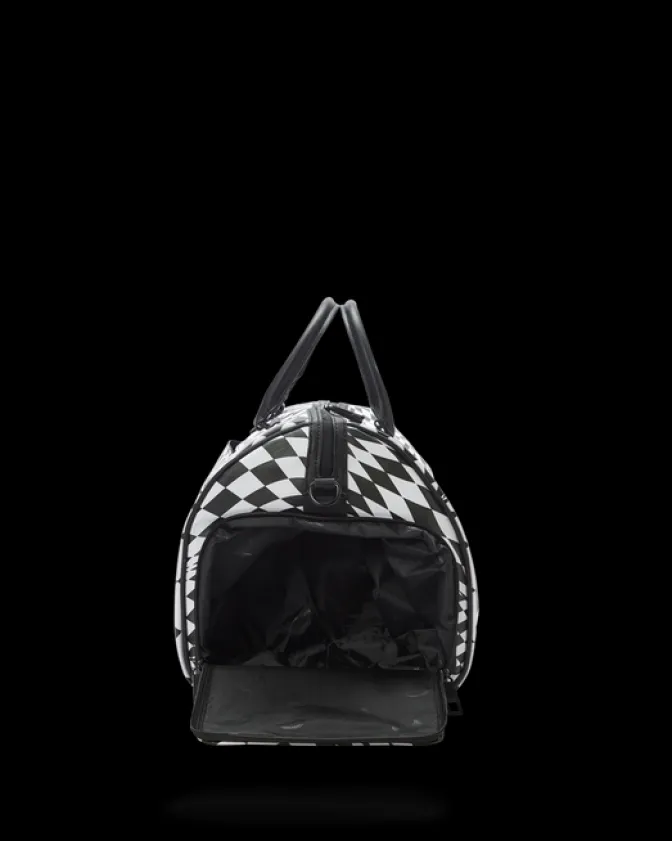 TRIPPY CHECK DUFFLE