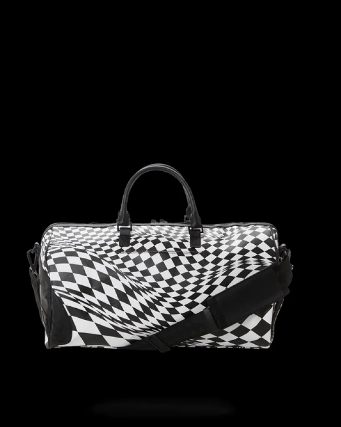 TRIPPY CHECK DUFFLE