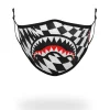 TRIPPY CHECK FACE MASK