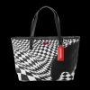 TRIPPY CHECK TOTE