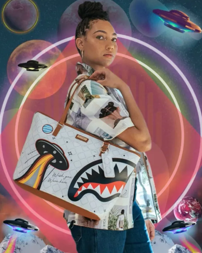 UFO FLYING COLORS TOTE