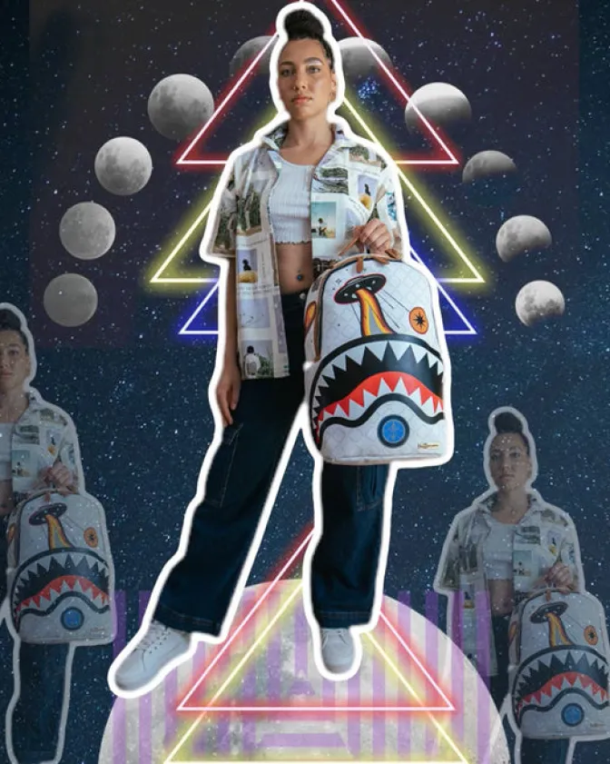 UFO OUTTA THIS WORLD BACKPACK (DLXV)